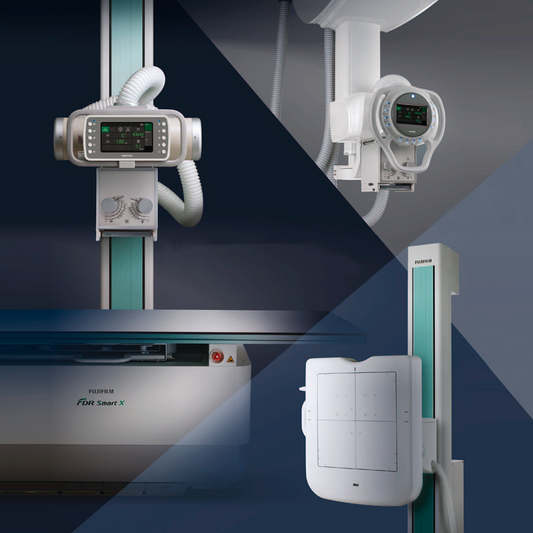 el equipo de rayos x Fujifilm FDR Smart, proporciona soluciones multifunción de alta calidad con procesamiento de imágenes. de inf 