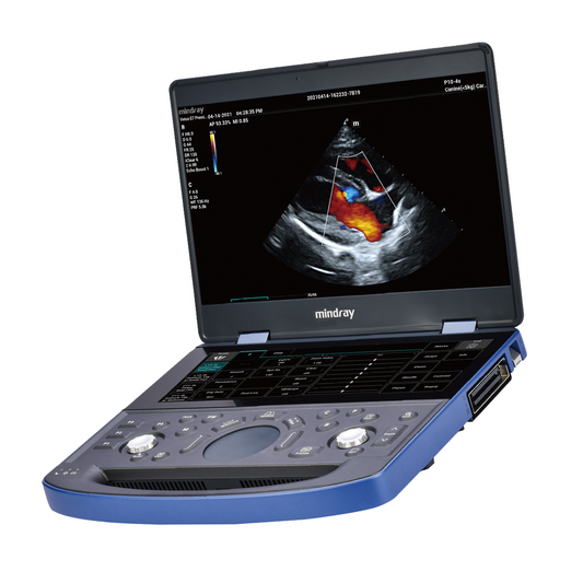 ecógrafo portátil veterinario Vetus E7 de alta gama.